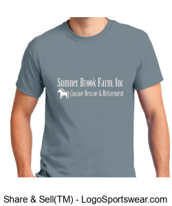 Unisex Adult T-Shirt with SBF Long Logo on Front Design Zoom